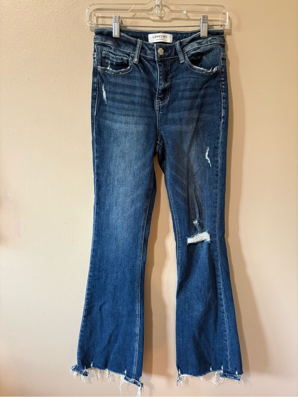 Lovervet by Vervet high-rise flare jeans Womens size 27
